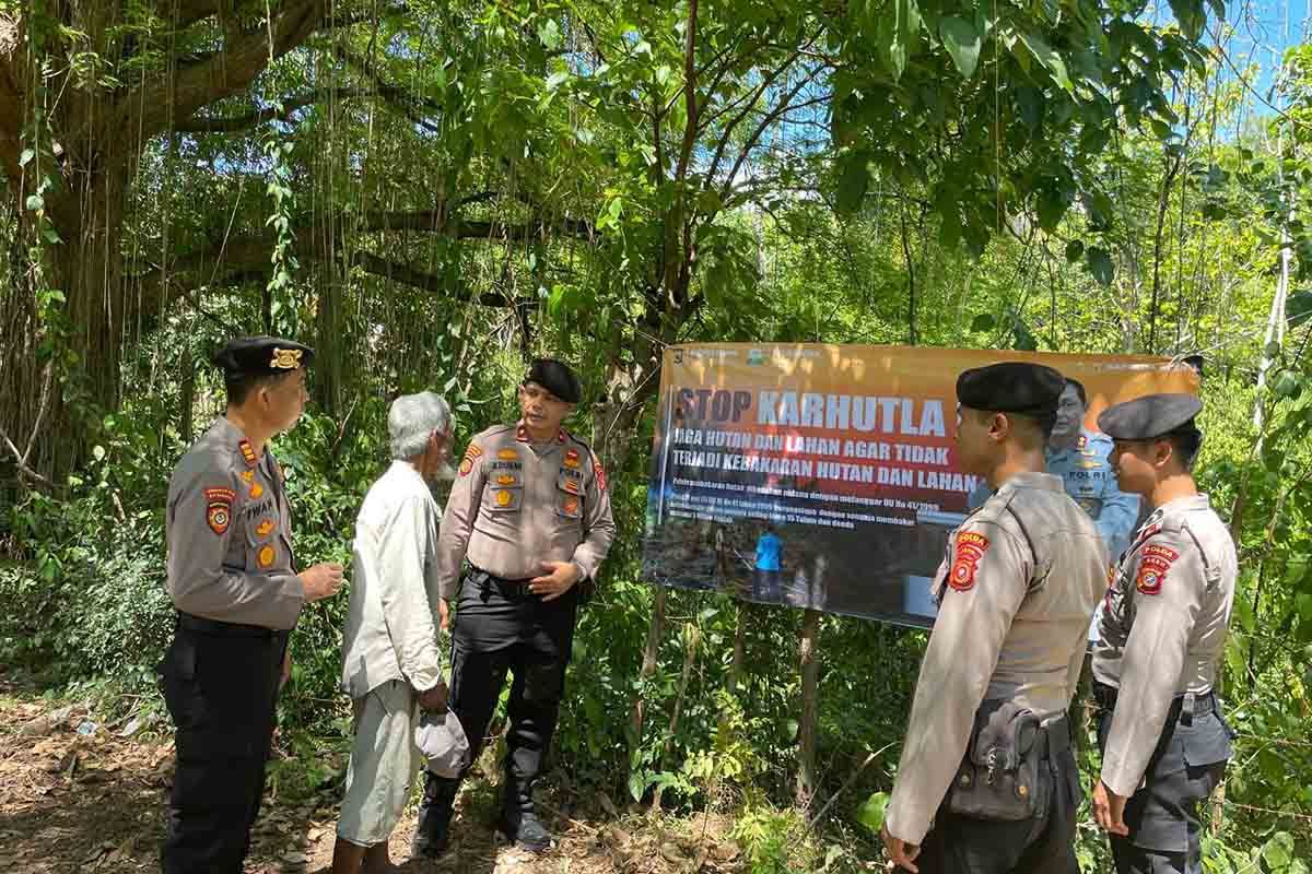 Polda Aceh ingatkan masyarakat tidak bakar hutan dan lahan