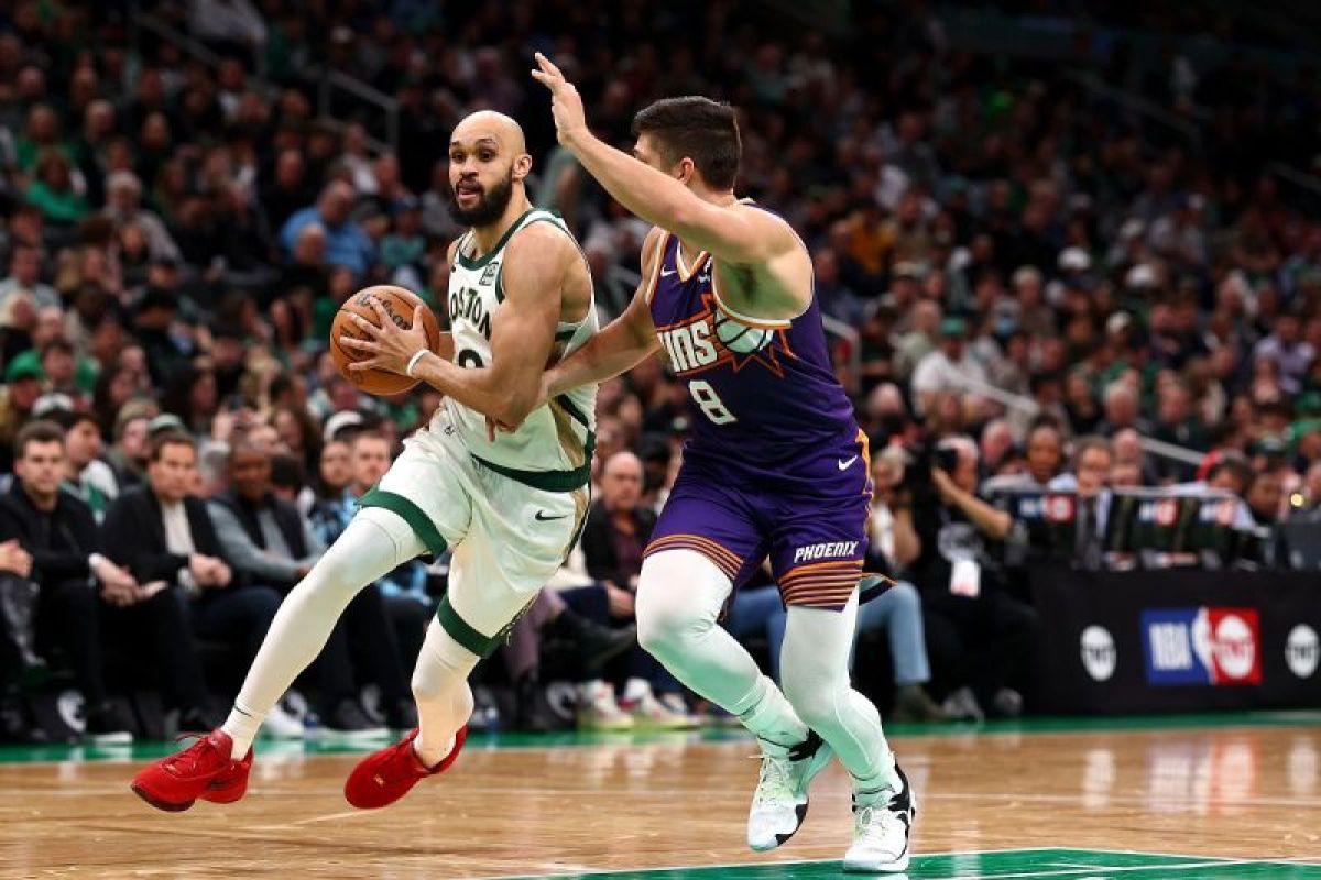 NBA: Celtics bekuk Suns 127-112 dengan 25 tripoin