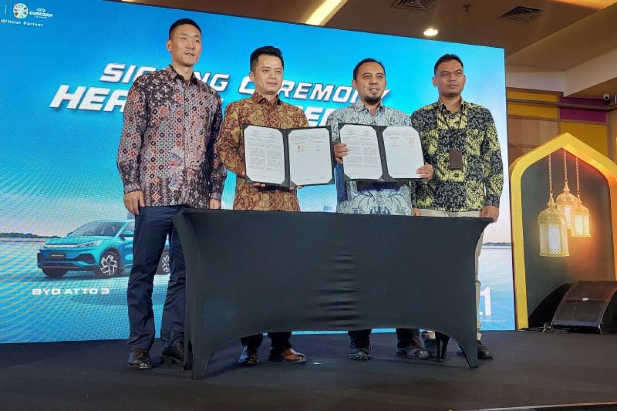 PLN gandeng BYD kembangkan ekosistem kendaraan listrik di Indonesia