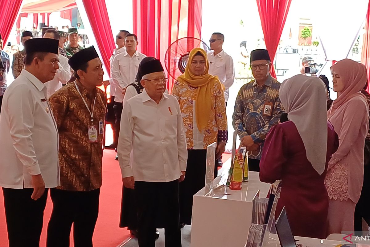 VP Amin membuka Pameran Ramadhan Kepri di Tanjong Penang