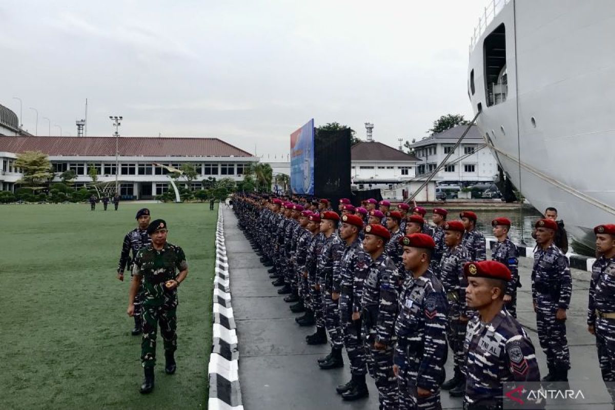 Panglima TNI sambut kepulangan KRI Radjiman dari Mesir
