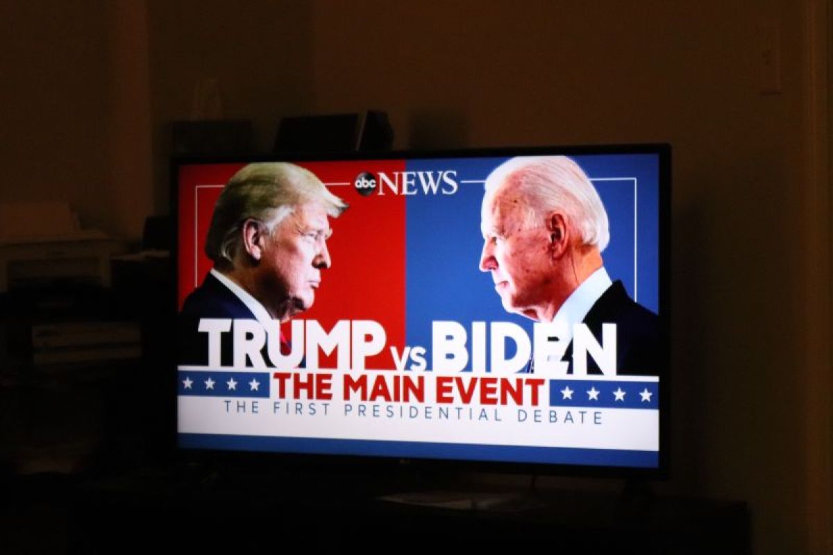 "Rematch" Joe Biden vs Donald Trumpbagi dunia