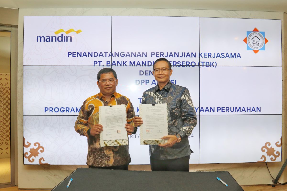 Bank Mandiri permudah kepemilikan rumah lewat kerja sama dengan Apersi