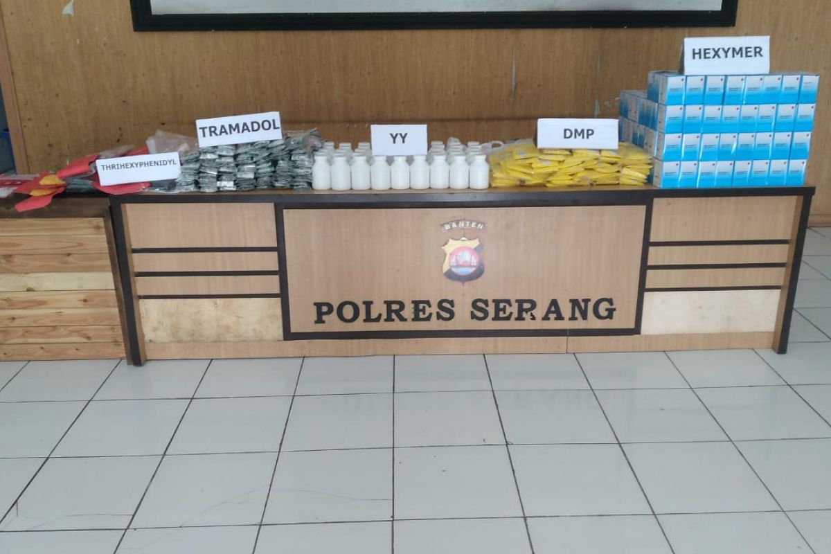 Polres Serang bongkar jaringan narkoba lintas provinsi