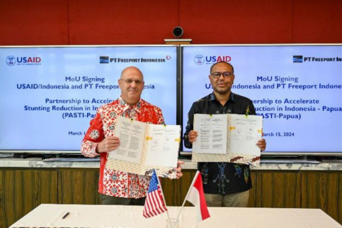 PTFI-USAID kolaborasi percepatan penurunan stunting Papua