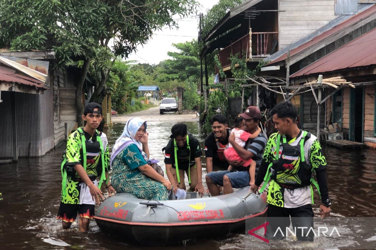 BNPB: Kalteng berangsur normal setelah dilanda banjir 2-3,4 meter