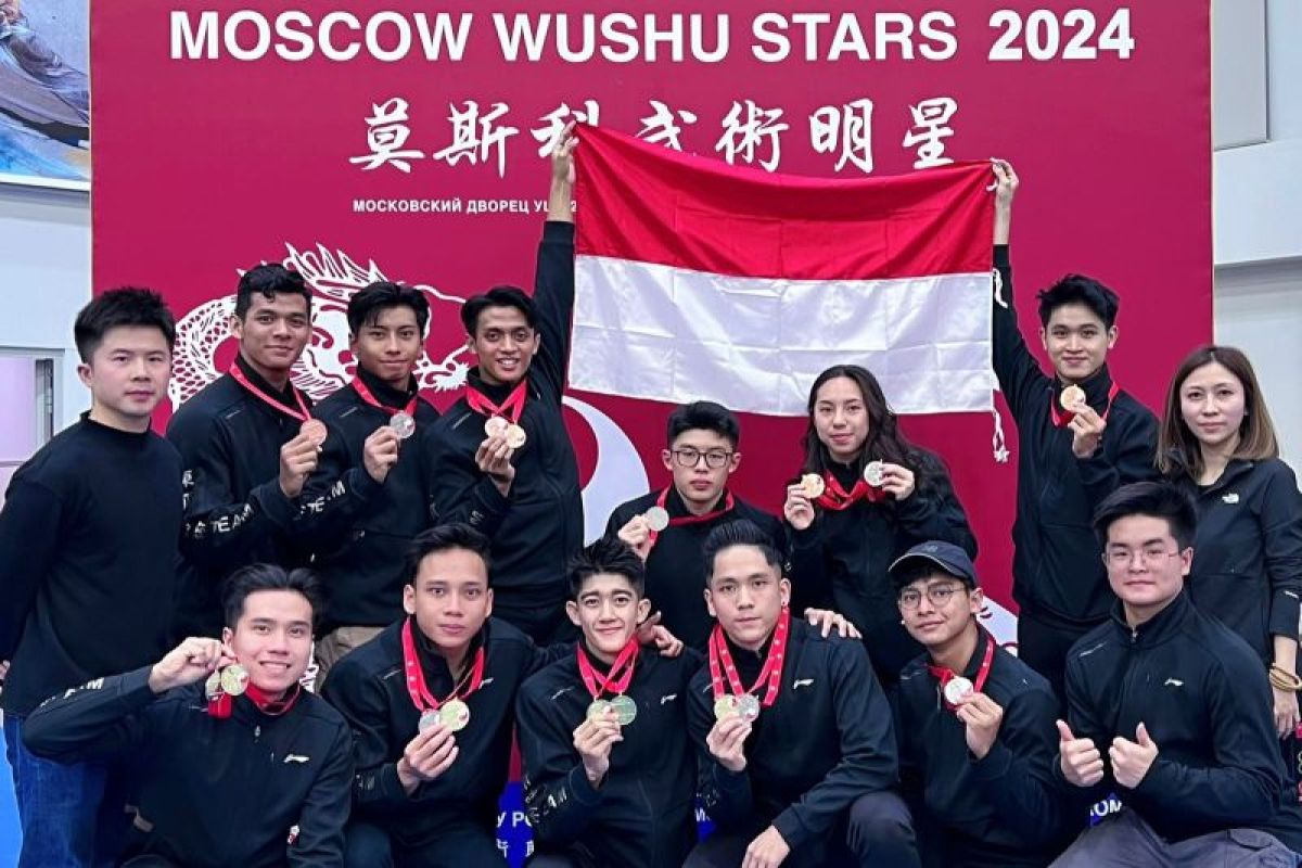 Wushu Jatim sabet lima emas di ajang 