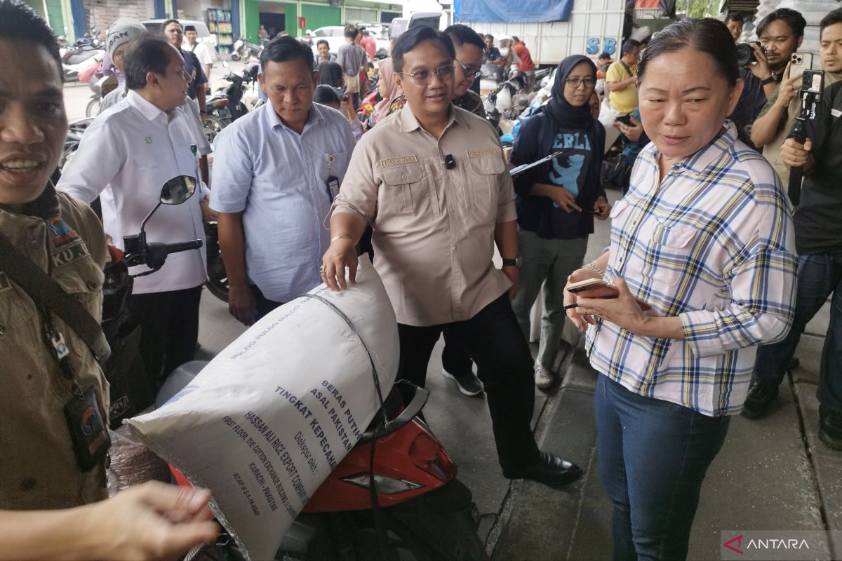 Ombudsman RI sidak Pasar Induk Cipinang guna cek stok dan harga beras