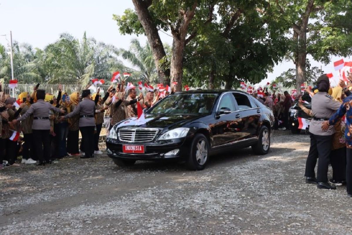 Kapolresta Deli Serdang sebut pengamanan kunjungan Presiden berjalanan aman