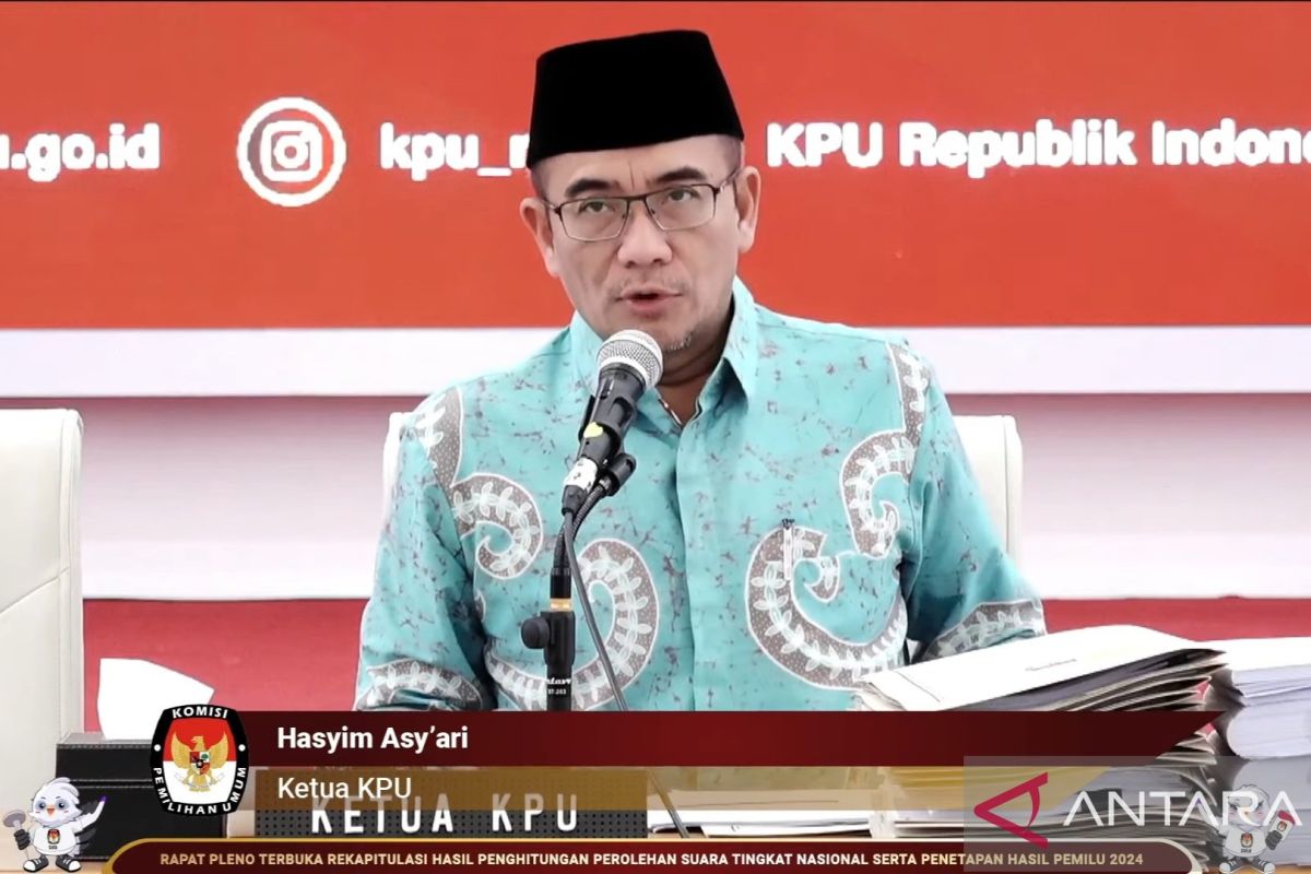 KPU RI sahkan perolehan suara Prabowo-Gibran unggul di NTB