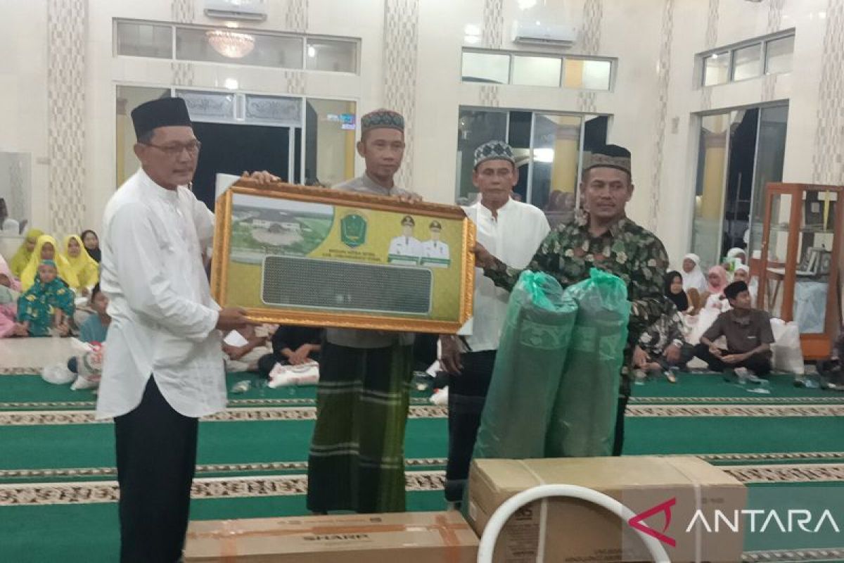 Tim III Safari Ramadhan Pemkab Labura kunjungi Masjid At Taqwa Belungkut