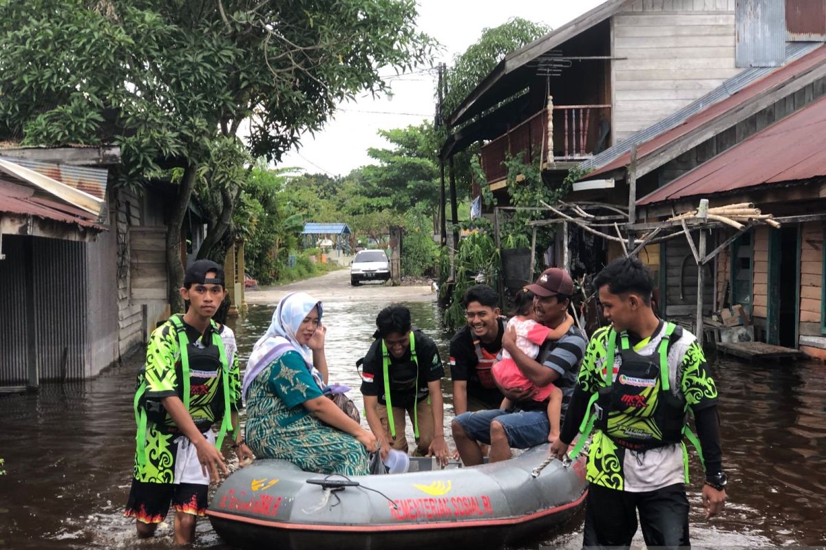 Empat warga Palangka Raya Kalteng meninggal akibat banjir