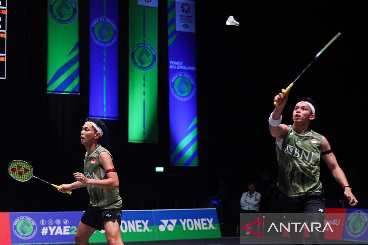 Fajar/Rian ke perempat final All England 2024