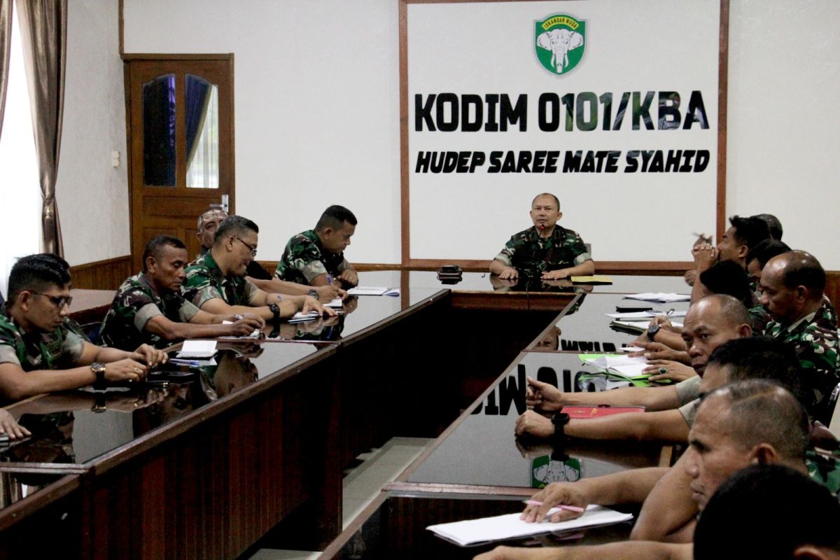 Kodim Kota Banda Aceh susun strategi tingkatkan ketahanan pangan