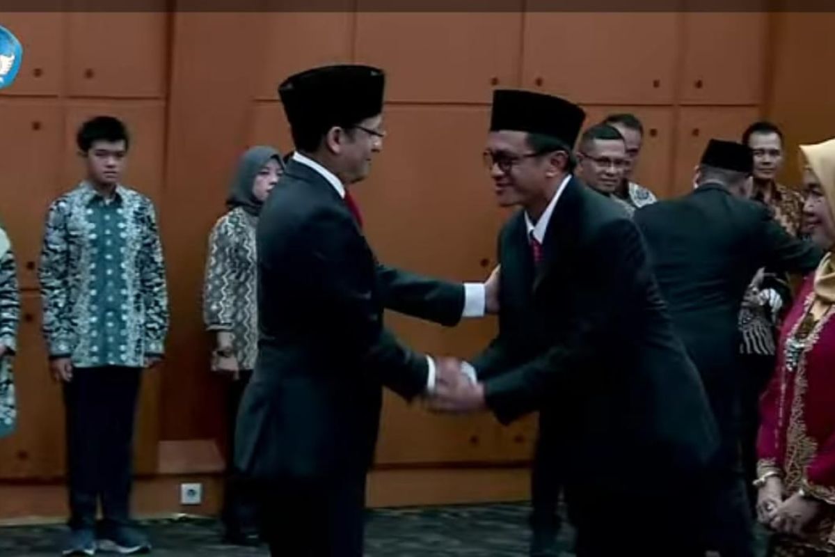 Wakil Rektor UI Prof. Abdul Haris dilantik sebagai Direktur Jenderal Diktiristek