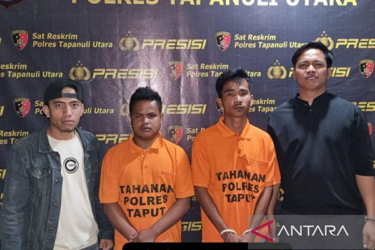 Polisi ringkus dua pelaku curanmor di Taput