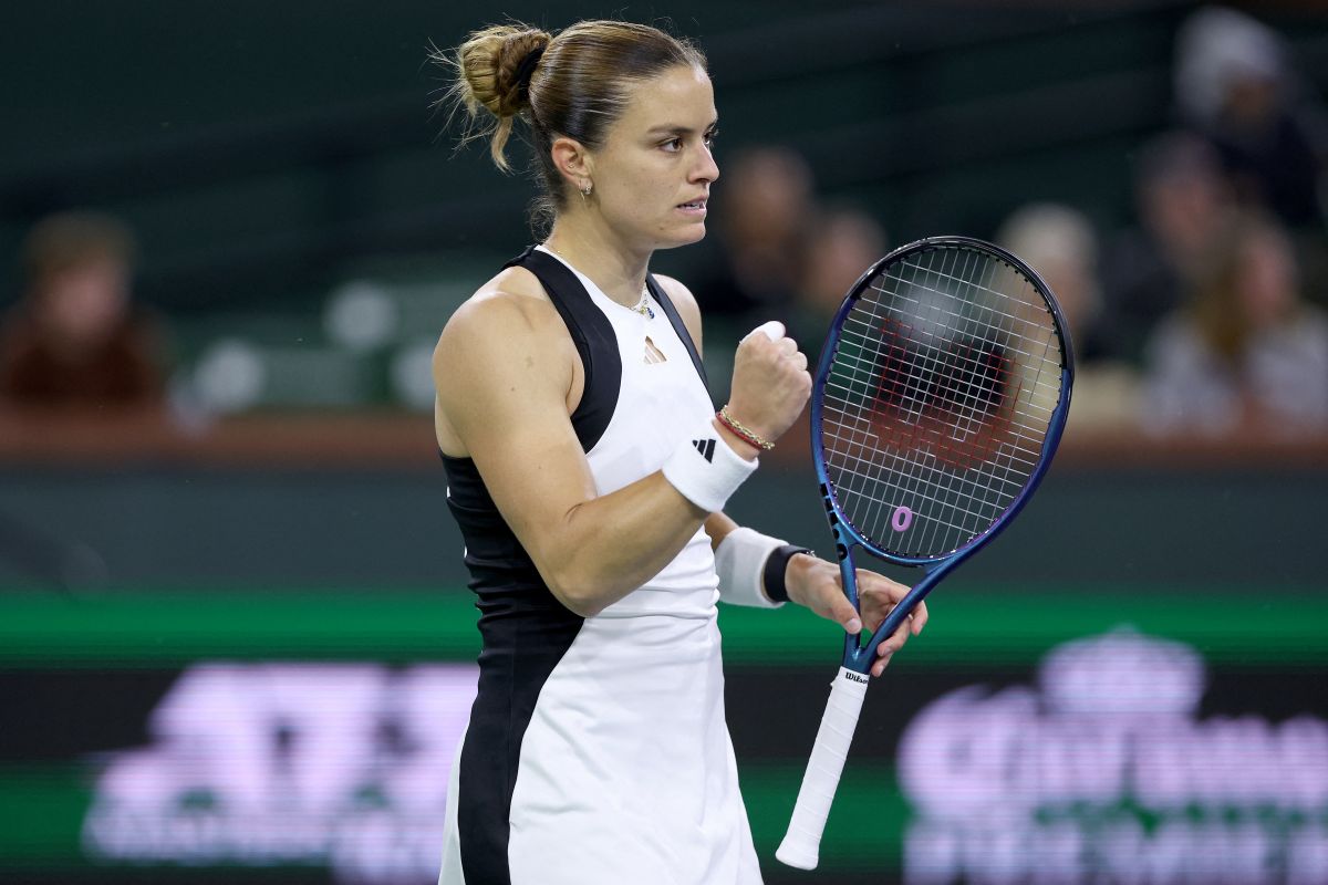 Maria Sakkari tantang Swiatek dalam final Indian Wells