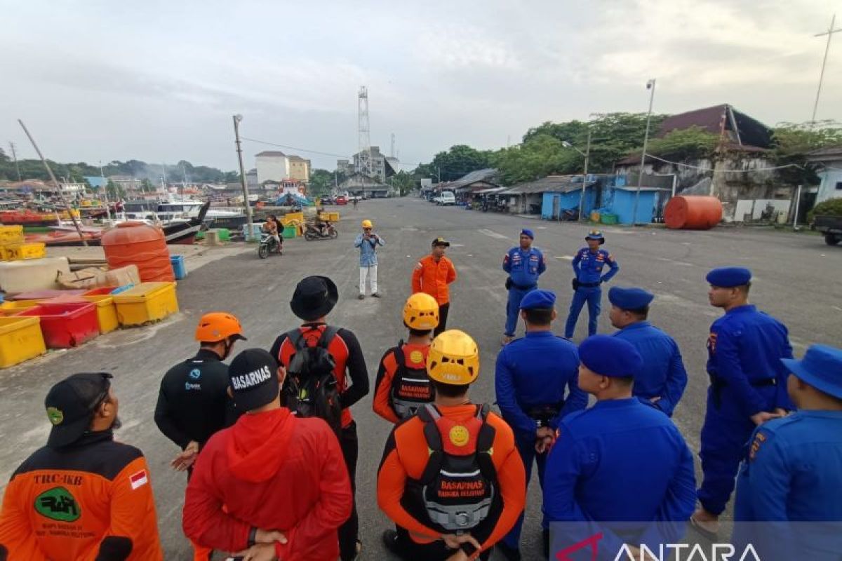 Tim SAR gabungan cari speed boat lost contact di perairan Mendayung Bangka Barat