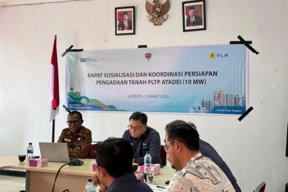 PLN UIP Nusra dan Pemkab Lembata mantapkan persiapan pengadaan tanah PLTP Atadei