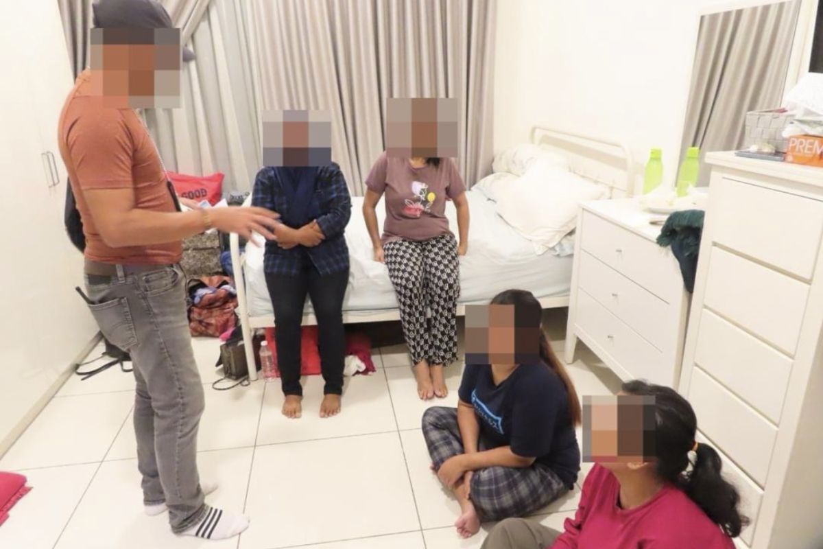 Tiga agen ditahan diduga eksploitasi empat pekerja migran Indonesia