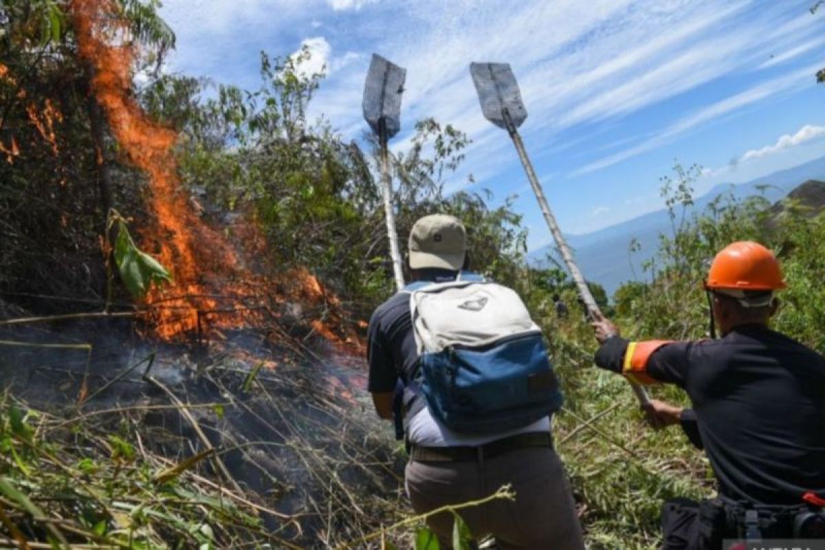 Terpantau tujuh titik panas di Sumatera Utara