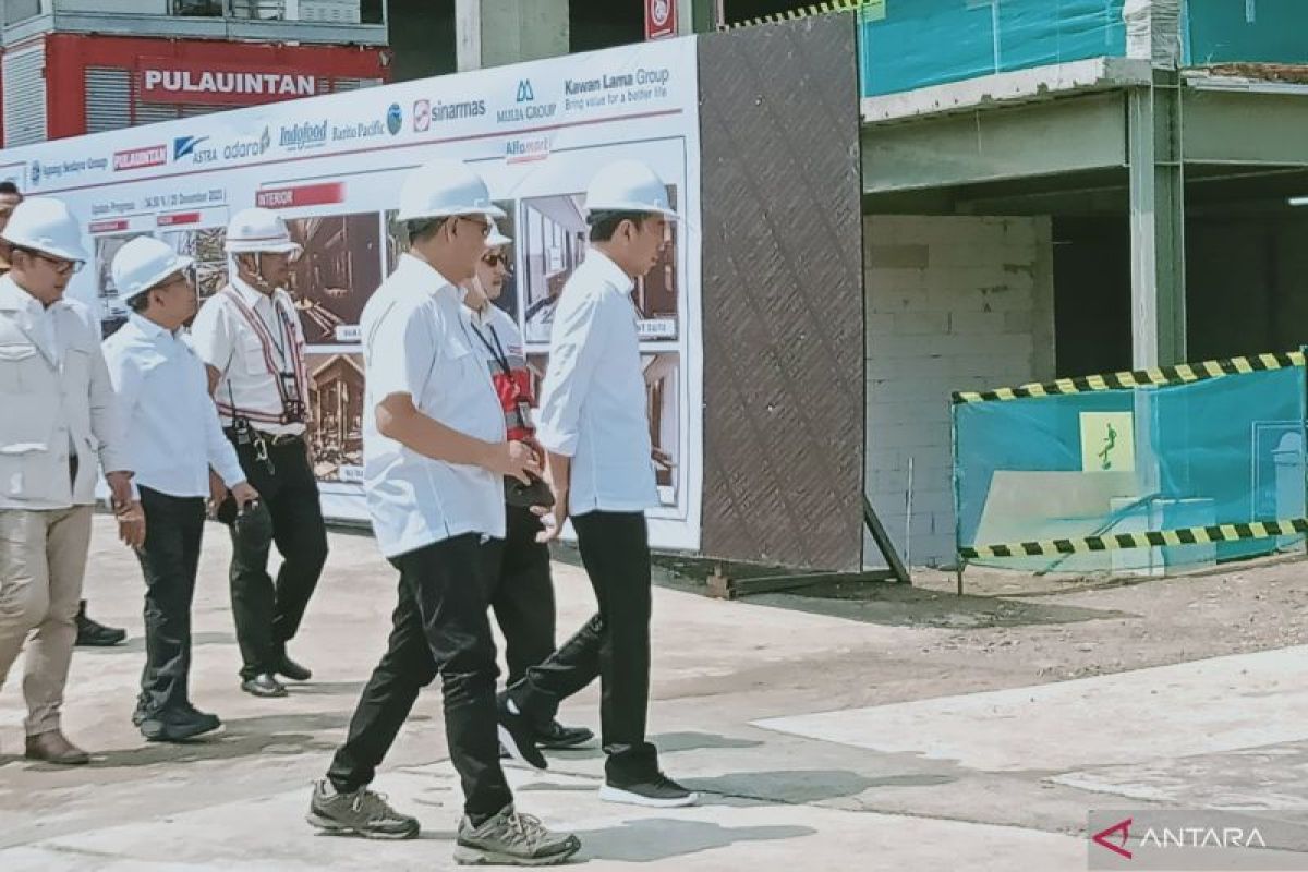 Peletakan batu pertama tahap lima  di Kota Nusantara Rp49,6 triliun