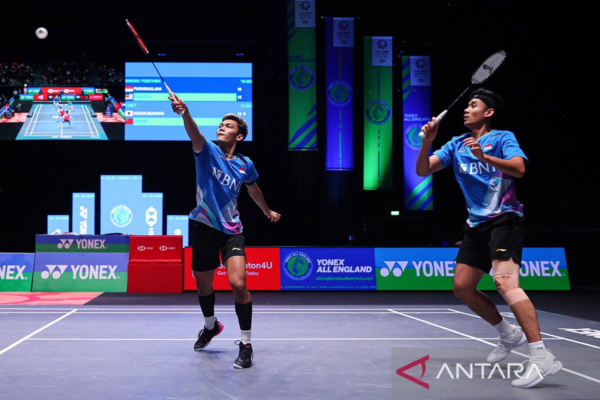 Langkah Bagas/Fikri terhenti di perempat final All England 2024