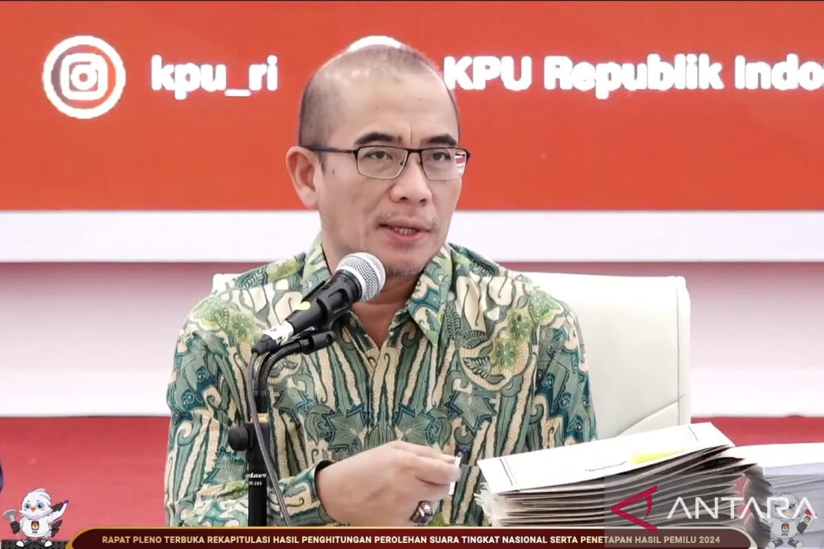 KPU sahkan rekapitulasi Pilpres  2024,  di Lampung Prabowo-Gibran raih 3.554.310 suara