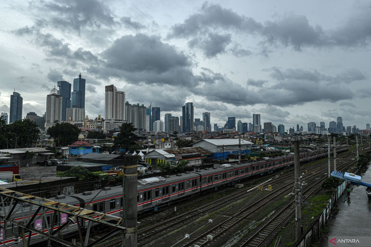 Hujan lebat guyur DKI Jakarta