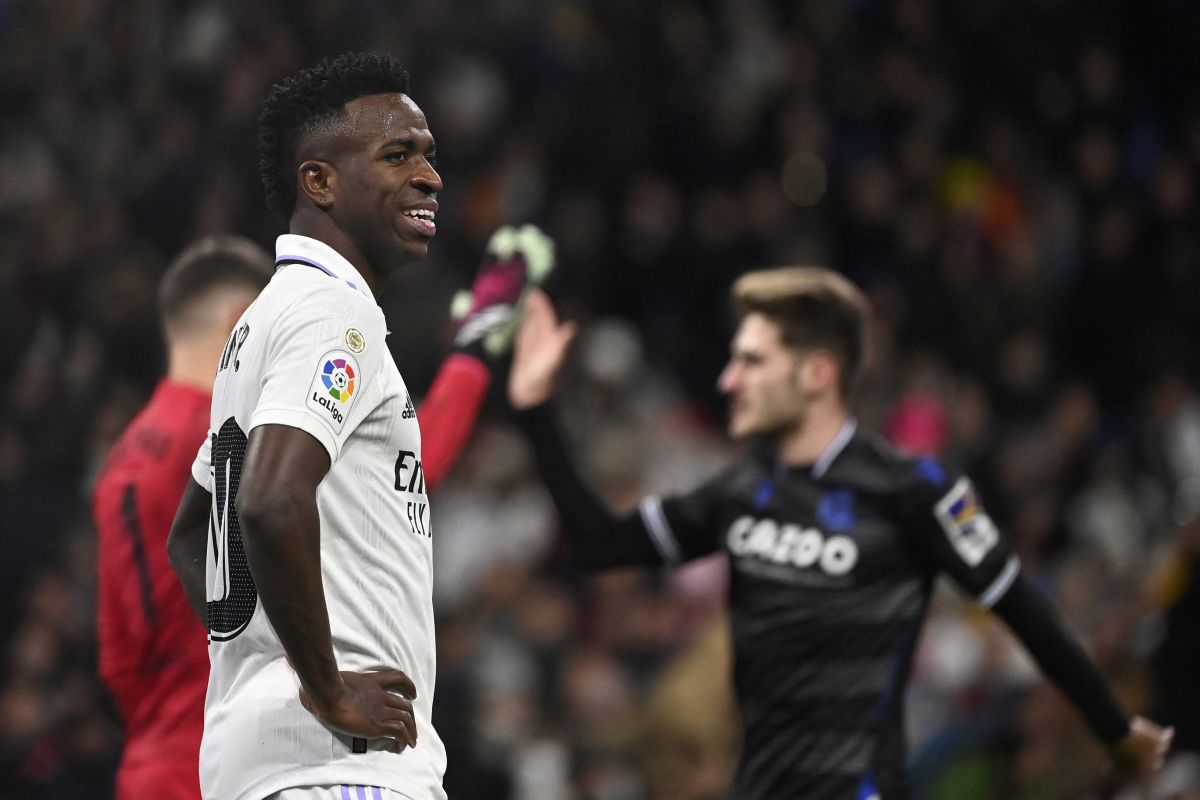 Real Madrid melaporkan tindakan rasisme terhadap Vinicius
