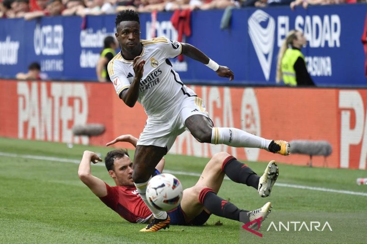 Liga Spanyol - Brace Rodrygo bantu Real Madrid atasi Athletic Bilbao dengan skor 2-0