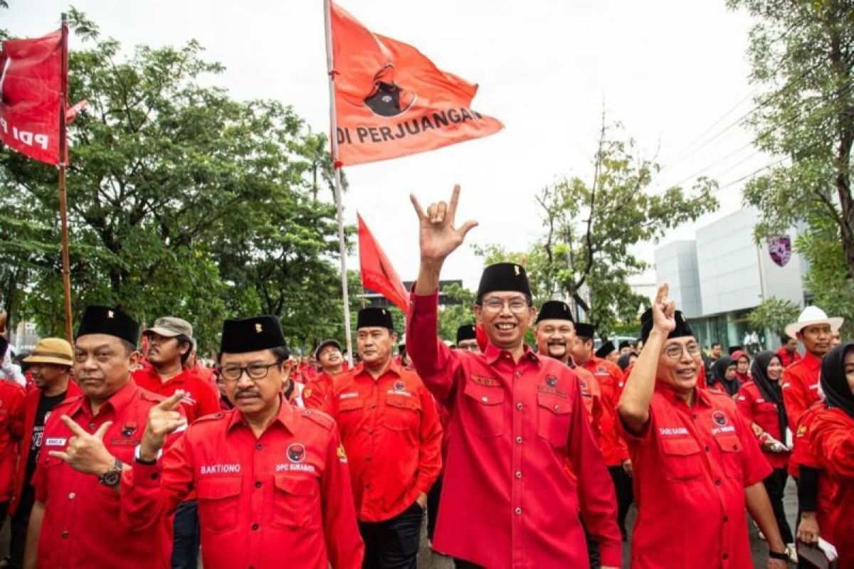 PDIP pertahankan kursi ketua DPRD Surabaya usai dulang 336.698 suara