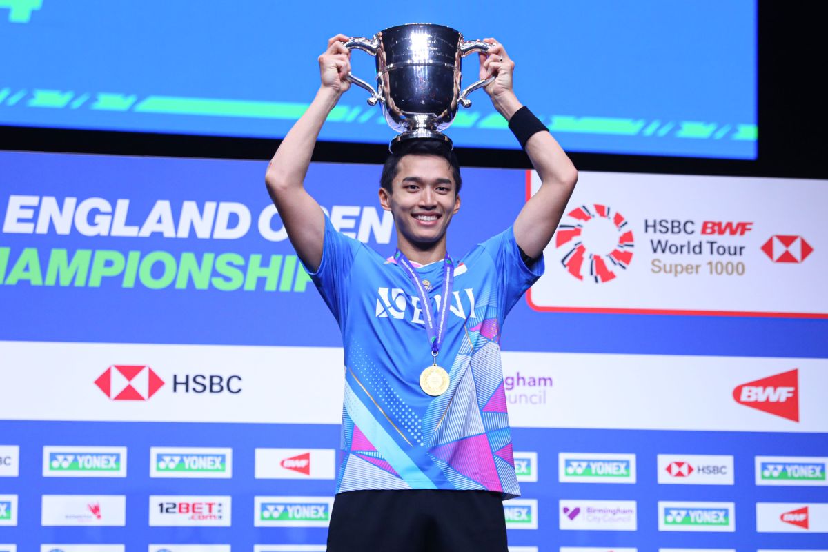 Jonatan tak menyangka bisa raih gelar juara Super 1000 pertama di All England