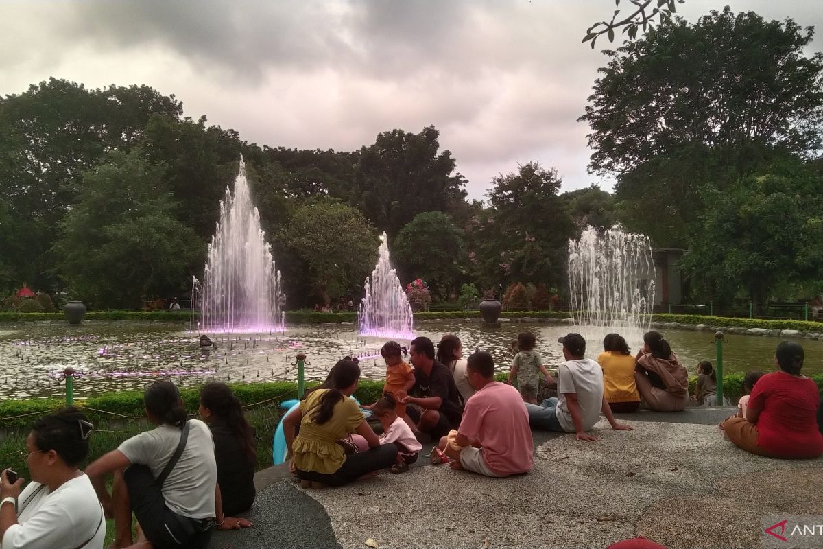 Taman Kota Lumintang jadi lokasi ngabuburit di Denpasar