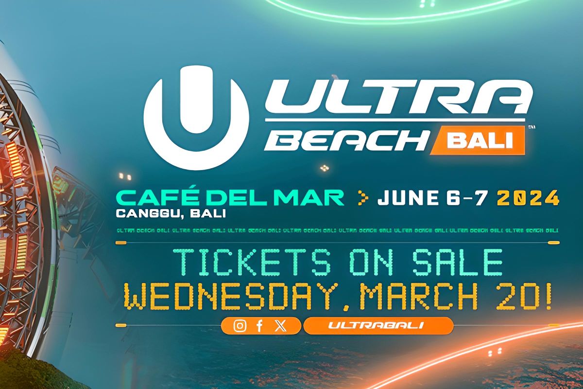 Festival musik ULTRA Beach Bali siap digelar pada Juni 2024