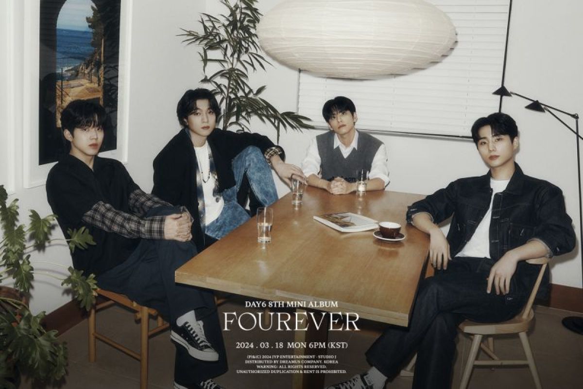 DAY6 kembali dengan album mini Fourever setelah jeda tiga tahun