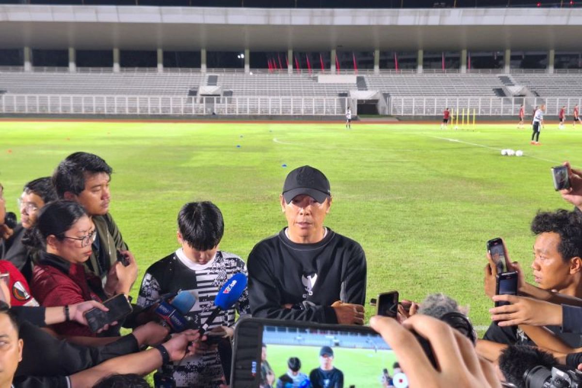 Timnas Indonesia jalani latihan perdana untuk hadapi Vietnam