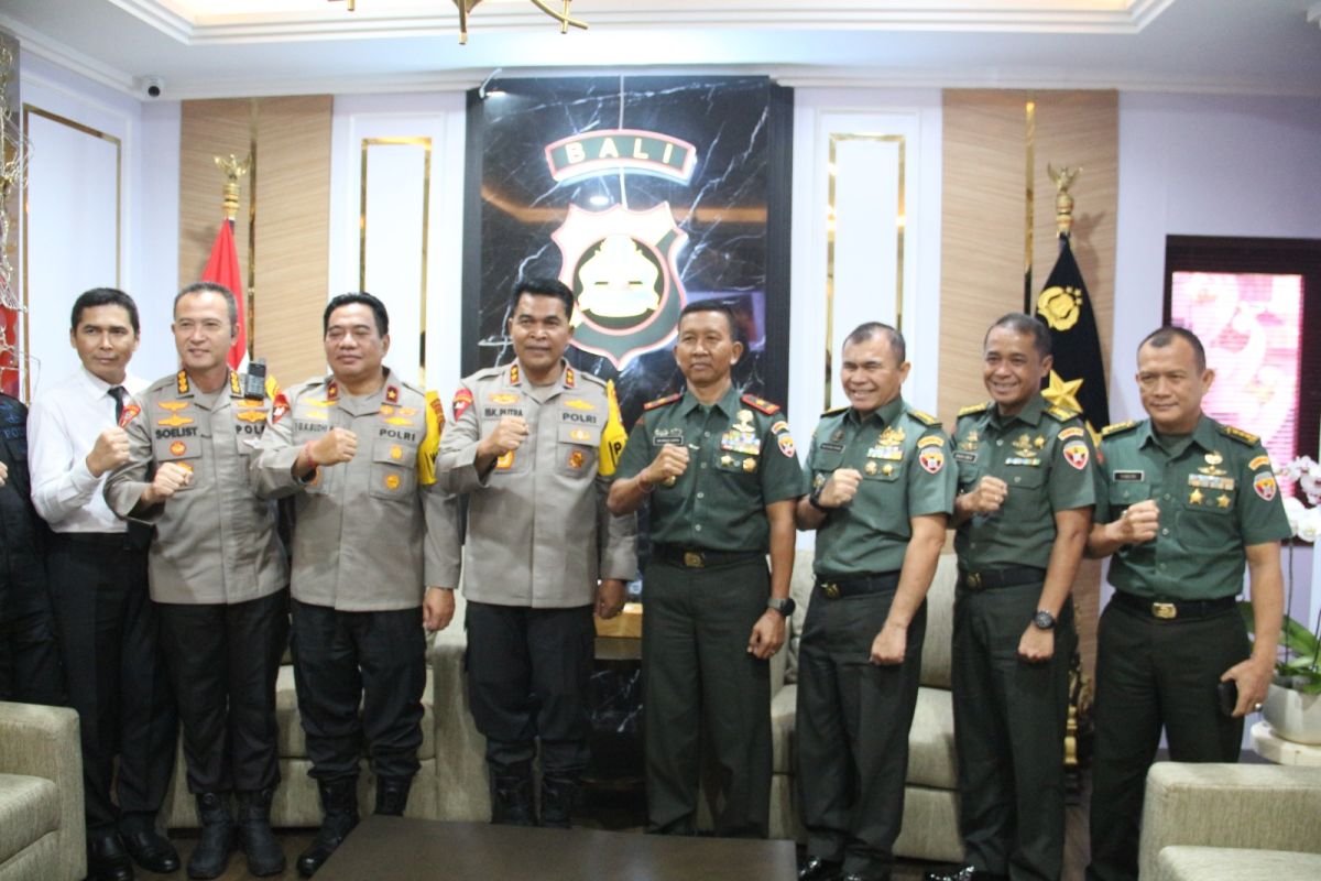 Kapolda Bali: Sinergi TNI-Polri berdampak positif terhadap pariwisata