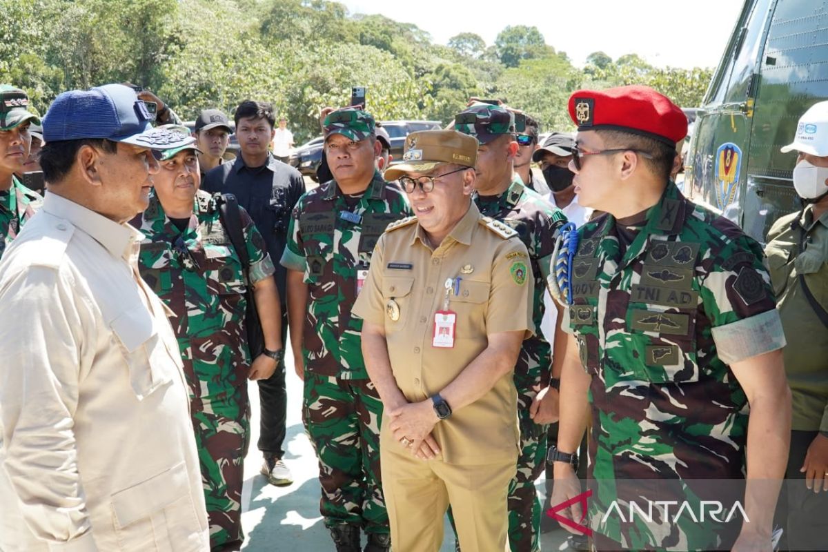 Menhan bahas upacara kemerdekaan  di Ibu Kota Nusantara