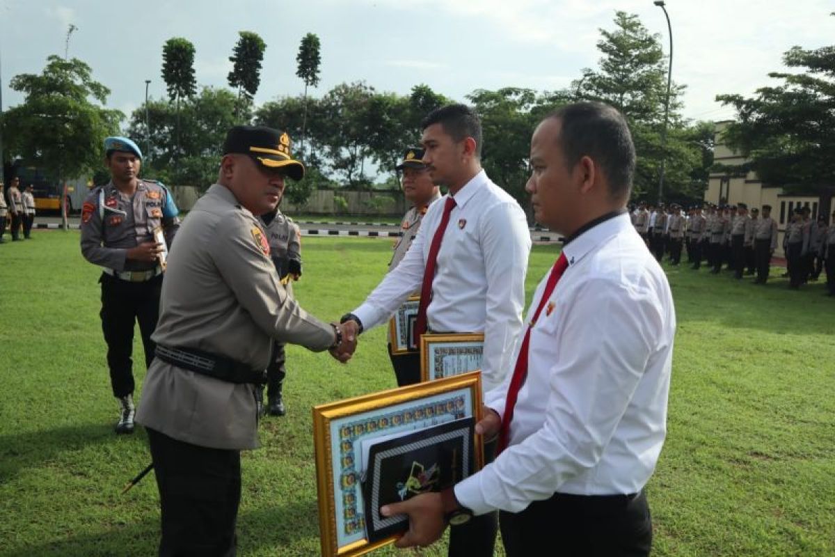 Polisi Serang dapat penghargaan usai ungkap kasus beras