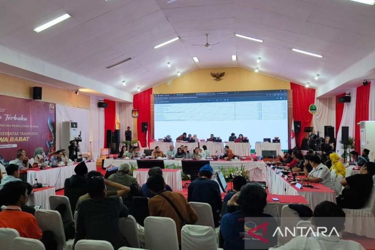 KPU Jabar tetapkan pasangan Prabowo-Gibran dominasi Jabar dalam Pemilu 2024