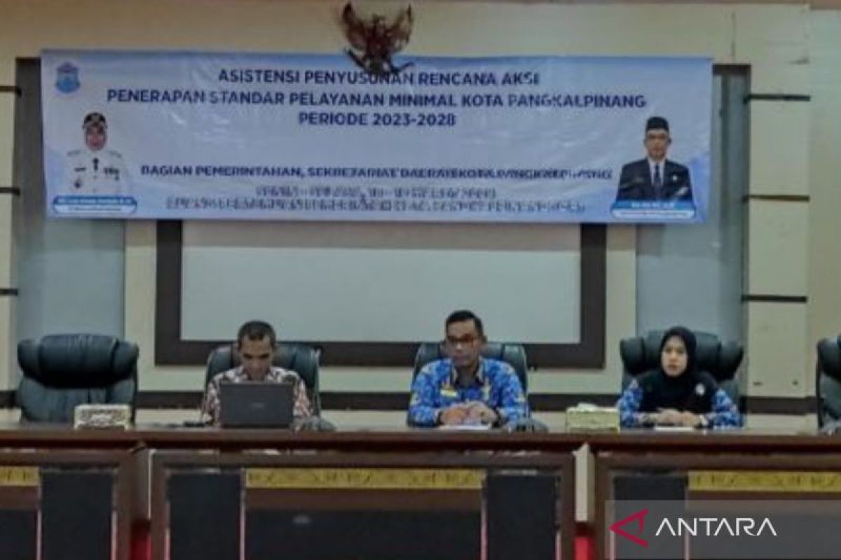 Pangkalpinang siapkan rencana aksi standar pelayanan minimal