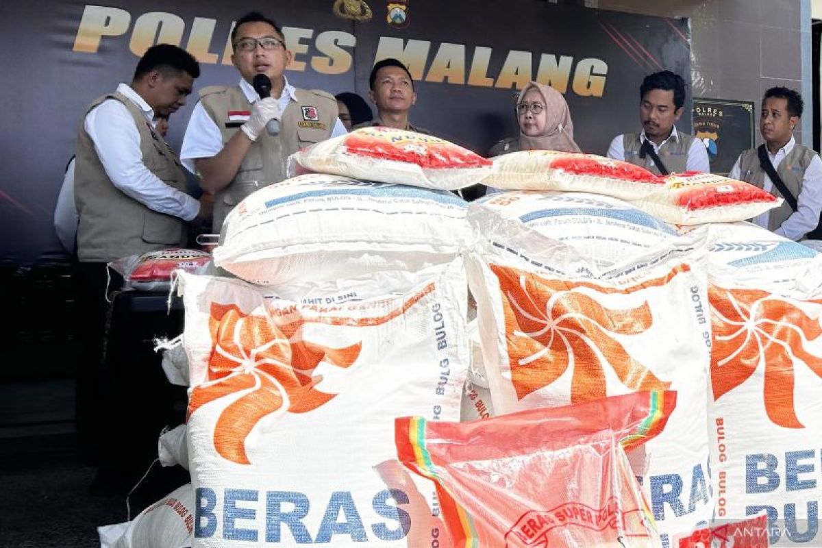 Polisi dalami kasus penyalahgunaan beras Bulog di Malang
