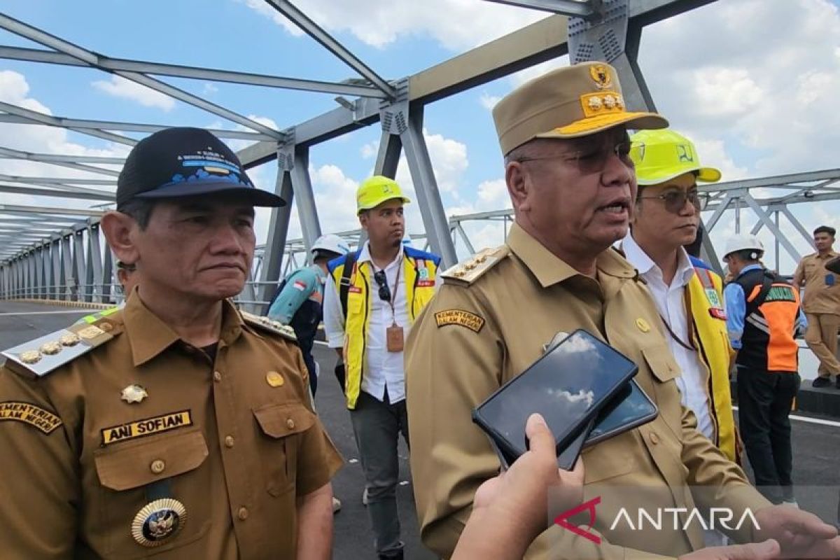 Pj Gubernur sebut Duplikat Jembatan Kapuas I siap diresmikan Presiden Jokowi