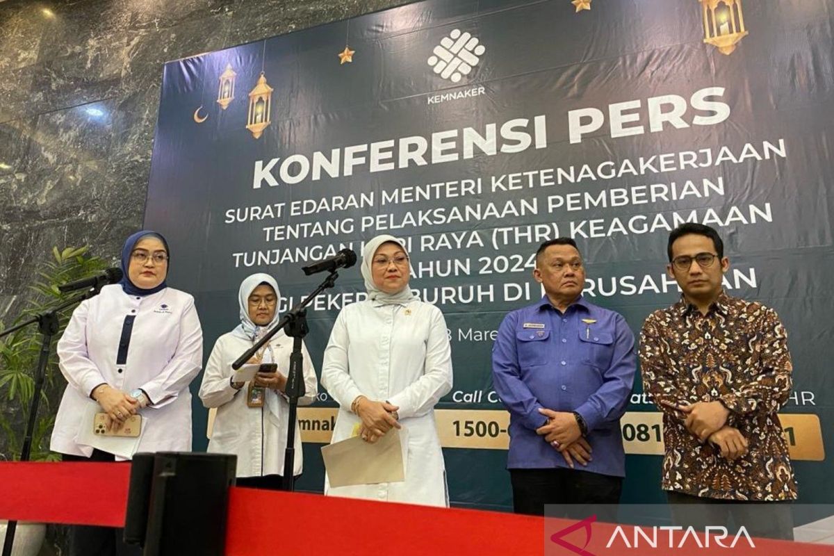 Kemnaker buka kembali Posko THR 2024 untuk terima aduan pekerja