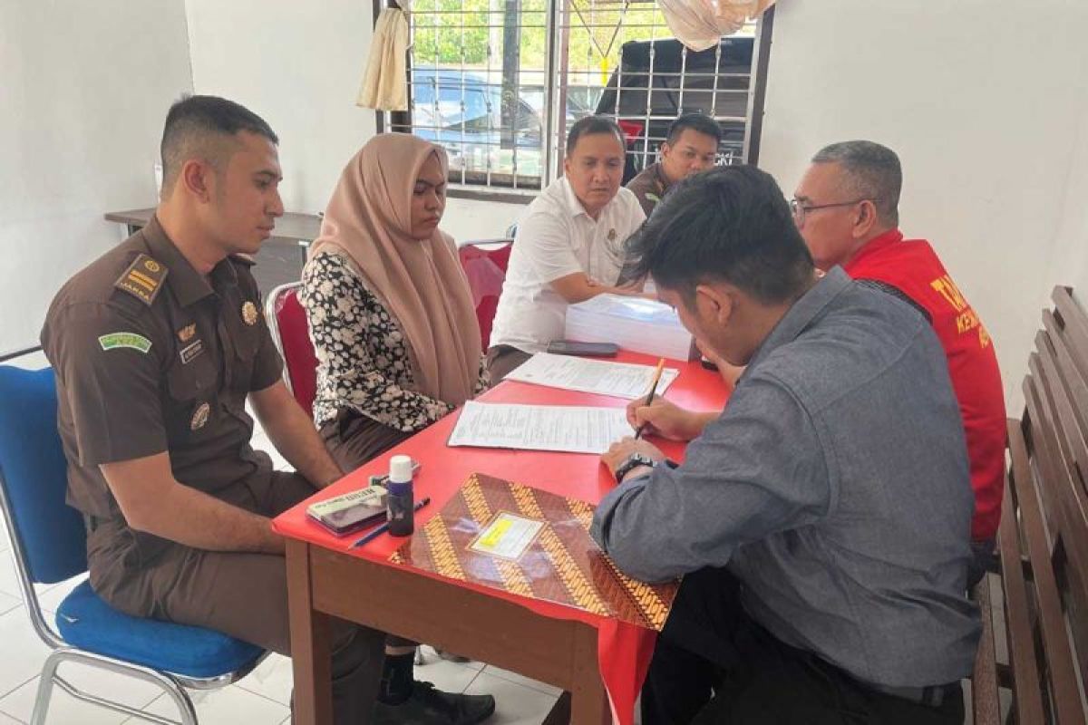 JPU Kejari Aceh Besar terima pelimpahan perkara korupsi Rp545 juta
