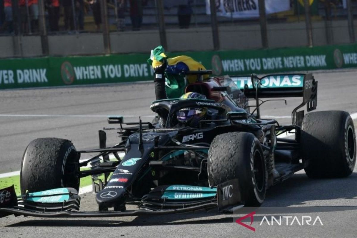 Formula 1: Hamilton sebut strategi Mercedes di seri Emilia-Romagna kurang tepat