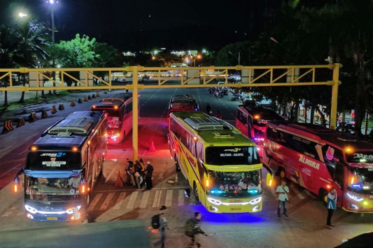 Dishub Lampung memulai cek keseluruhan bus AKDP