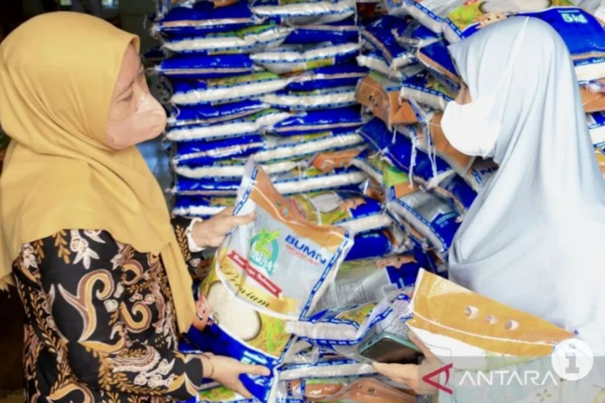 Tanah Laut distributes 12 tons SPHP rice for two months