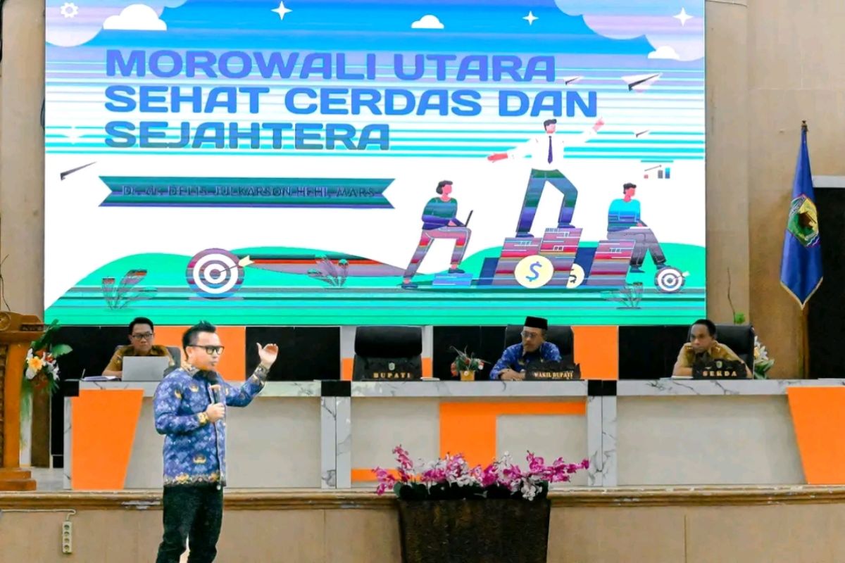 Bupati Morut tekankan setiap OPD harus miliki target kinerja yang terukur